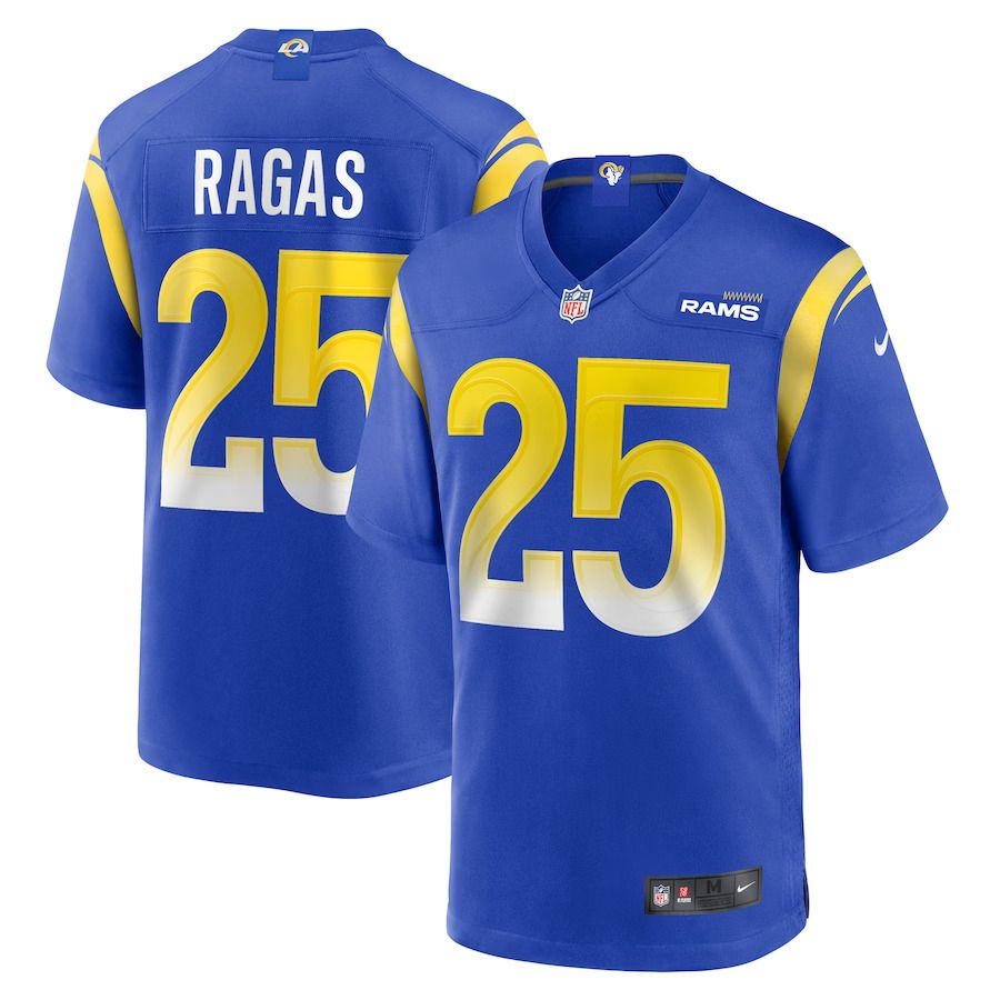 Men Los Angeles Rams #25 Trey Ragas Nike Royal Game Player NFL Jersey->los angeles rams->NFL Jersey